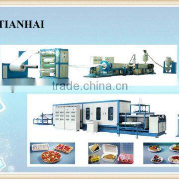 Ps foam Rice box machine with fully and semi automatic