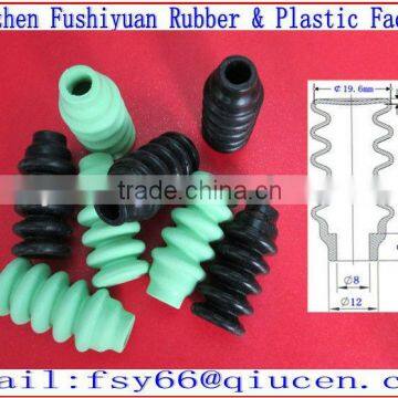 Medical scale high temperature resistant silicone rubber bellows flexible rubber bellows