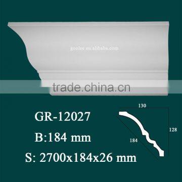 High Quality Decoration Polyurehtane Cornice Moulding for Construction