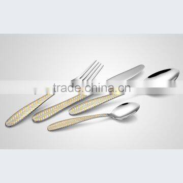 Russia market stainless steel dinner set