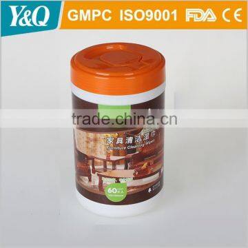 wholesale in china oem cleaning kitchen furniture wipes