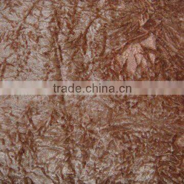 shining velour upholstery fabric,