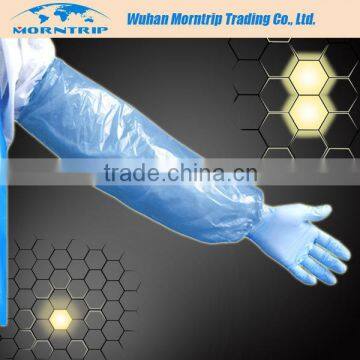 Disposable Plastic White Polyethylene Arm Sleeves Cover