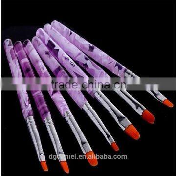 Hot Sell Best Quality Professional 5pcs Acrylic Nail Art Brush Kolinsky Nail Brushes for Girls Beauty photo-6