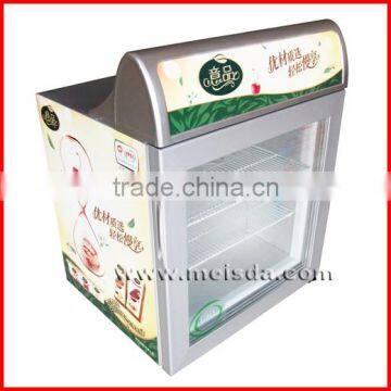 55L Mini Ice Cream Refrigerator, Ice Cream Display Freezer