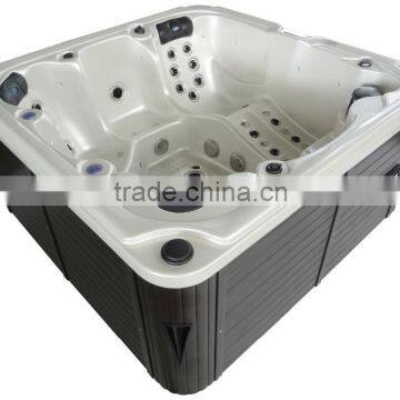 2016 Royal high quality outdoor massage spa pool hot tub with tv dvd