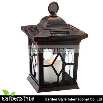 hanging lantern portable, outdoor lights led solar lantern, metal material lantern lamp