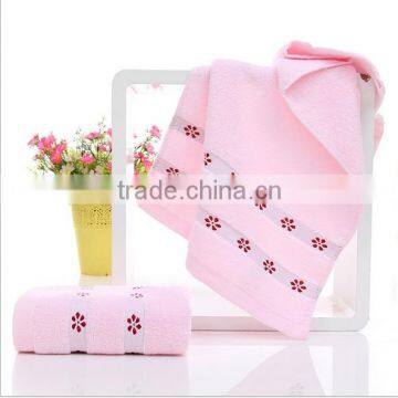 Small Flowers Pattern Female Cotton Towel photo-4