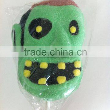 Halal Wholesale Individual Packed Candy Colorful Halloween Marshmallow photo-5