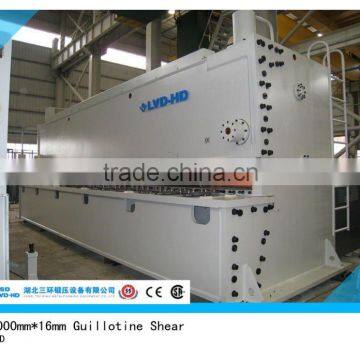 8000mm*16mm Guillotine Shear Machine/Cutting machine