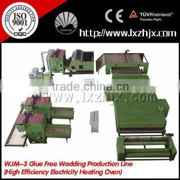 WJM Series Nonwoven Wadding Plant , Thermo Bonded Padding Making Machine photo-3
