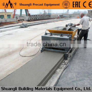 high efficiency concrete panel making machine/concrete hollow core slab machine with low price for prefabricated prefab house