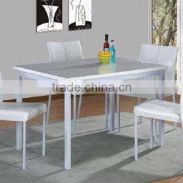 Classy White Elegant Metal Dining Room Tables Suppliers