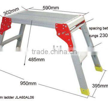 Platform ladder,work platform,aluminum ladder