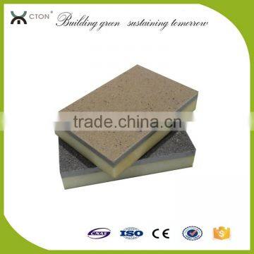 Real stone painting external decorative insulation wall board for External wall cladding