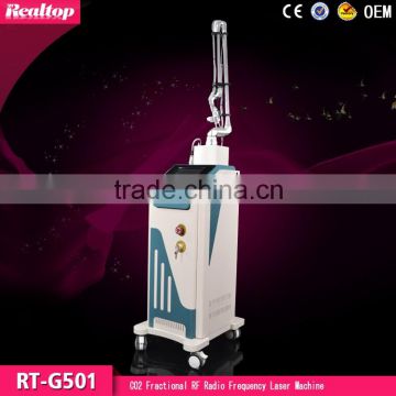 2016 Best Price Fractional Co2 Laser Equipment Wrinkle/scar/acne 8.0 Inch Removal 10600 Nm Laser Co2 Fractional Wrinkle Removal