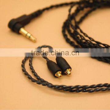 Headset Headphone Earphone Upgrade Cable for Shure SE215 SE315 SE425 SE535 SE846 UE900 DIY Headphone Replacement Cable Line
