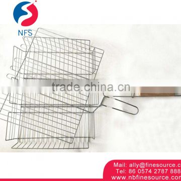 Non-Stick Charcoal Barbecue Iron Square BBQ Grill Cheap Wire Mesh