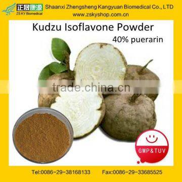 GMP Manufacturer supply high quality Breast Health Kudzu Root Extract 40% Puerarin