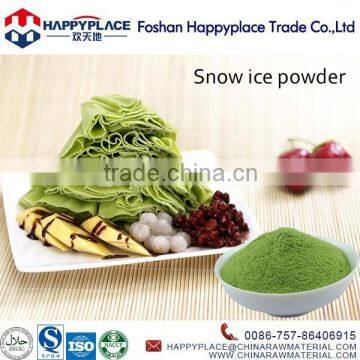 Hot! Matcha Snow Ice Flake Powder, Matcha Ice Dessert