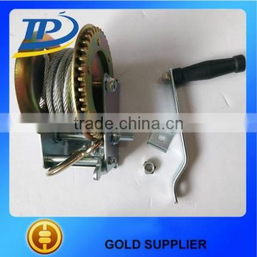 China supplier mini hand cable winch reversible manual hand winch hand operated winches for boat