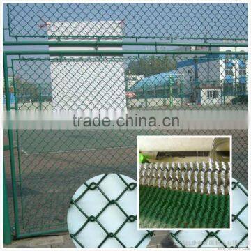 Baseball field fence/chain link fence for baseball fields/chain link fencing china