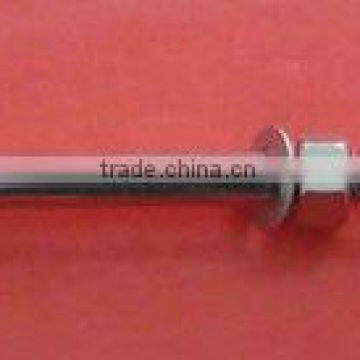 Stainless steel weld eye bolt with nut and washer