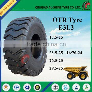 17.5-25-16PR TL China factory L3 New OTR Tires