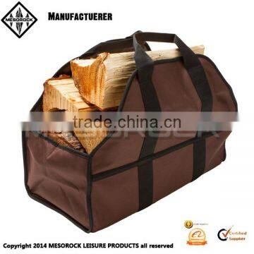 Heavy Duty Premium Wood Tote Firewood Tote Bag Log Carrier