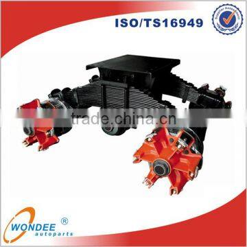 Spoke Wheel Bogie Suspension