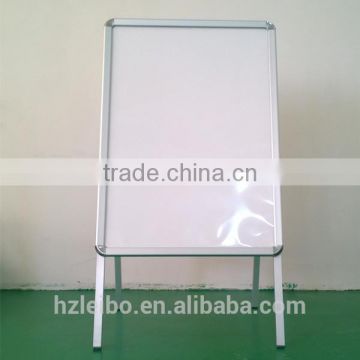 outdoor aluminium double side display stand