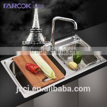 SUS304 hot sale stainless steel kitchen sink