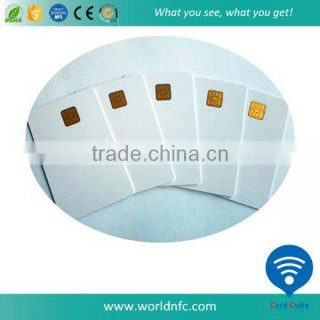 White Blank Compatible 5528 Contact Chip Card