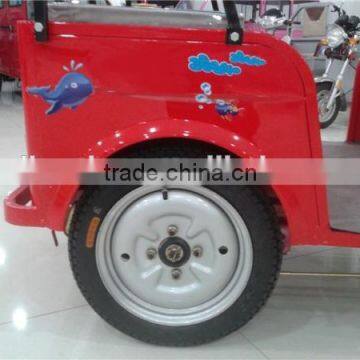 650W Electric Taxi Tricycle Rickshaw for 4 People Cargo Trike photo-4