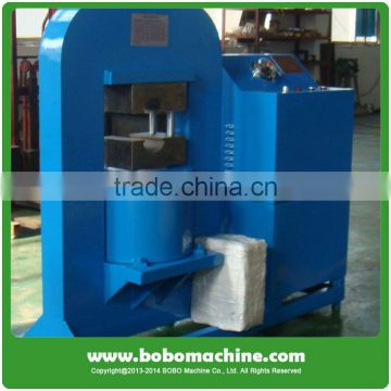 Hydraulic steel cable swage machine