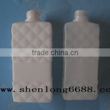 300ml and 500ml square HDPE Plastic shampoo bottle