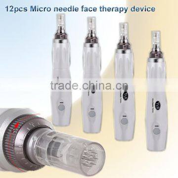 2017 Factory Charging Electric Derma Pen Micro Instrument Nanometer Microneedles Beauty Household Electric Equipment photo-2