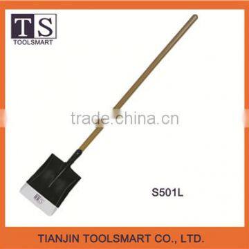 Types of mechanical digging steel shovel with long handle