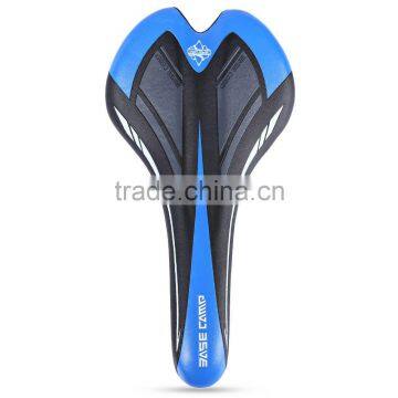 BaseCamp Cycling Bicycle MTB Comfortable Leather Ride Cushion Seat Mat Bicycle Saddle For Mountain Bike Road Bike photo-4