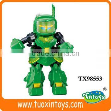 kids mini fighting robot toy with light