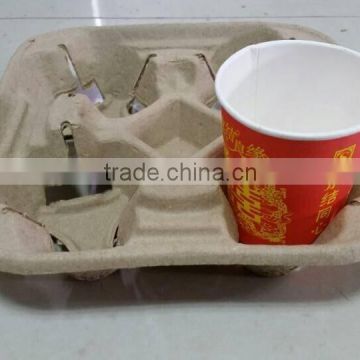 paper pulp coffee cup holder