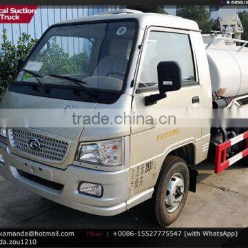 Foton Forland 4*2 2000-3000 Liters Mini Small Fecal Pump Fecal Suction Fecal Truck photo-2