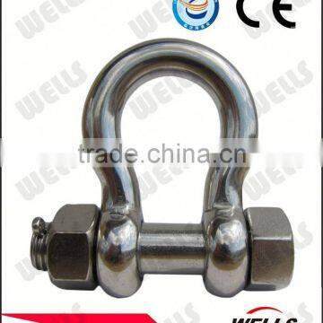 Carbon steel screw pin ss shackles us type