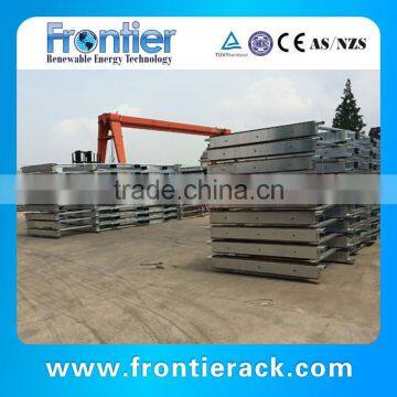 Galvanized Steel Pallet with wood inside