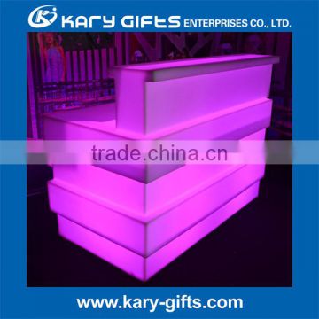 LED Bar Furniture Plastic Bar Counter