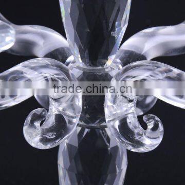 New Selling Attractive Style Clear Wedding Centerpieces Candelabra for Sale photo-3