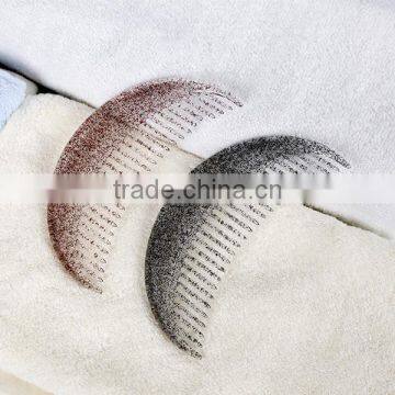 Morden Moon Design Plastic Hair Comb With Crystals Point Hair Brushes photo-2