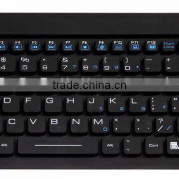 JH-IKB88 Silicone Industrial Keyboard Rigid and Rugged Waterproof and Washable USB and PS/2 photo-1