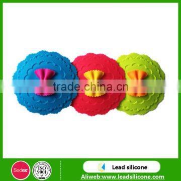 Factory Supply Silicone Glass Cup Cover Lid photo-3