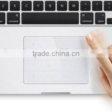 Creative Super Thin Smart Numberpad For Macbook, Transparent Glass Touch Number Keybpad, Multi-functional Computer Keypads photo-5